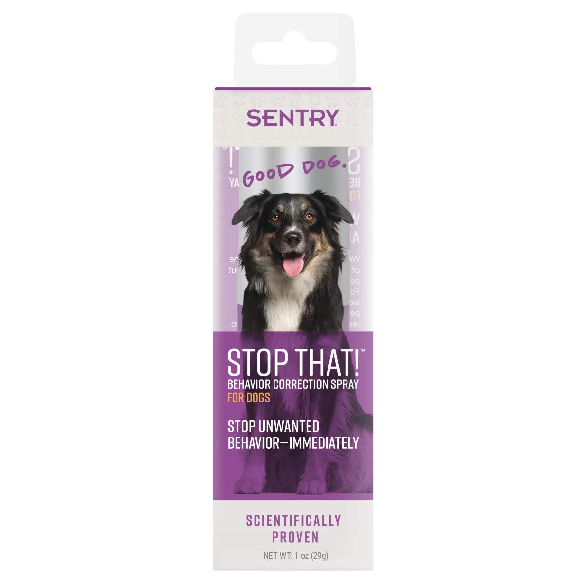 NEW LOT OF 2 Genuine SENTRY "Stop That" Behavior Correction Spray for Dogs