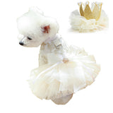 Small Dog Clothes for Puppy Dresses Pet Clothe Tutu Dress for Girls Puppy Clothes for Medium Dog Outfits M