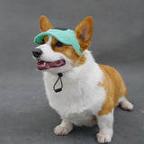 UOSIA Dog Visor Hat for Large Dogs, Green, XL, Polyester, Breathable, Outdoor, Adjustable, Sun Protection