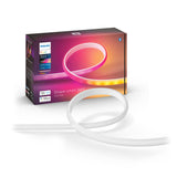 Philips Hue Indoor 6-Foot Smart LED Light Strip Base Kit with Plug - Flowing Multicolor Effect - 1 Pack - Control with Hue App - Works with Alexa, Google Assistant and Apple HomeKit