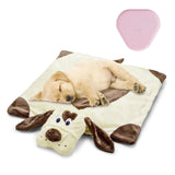 Moropaky Puppy Heartbeat Toy, Heartbeat Stuffed Animal for Puppy Anxiety Relief and Calming Aid, Dog Heartbeat Toy for Pet Comfort Sleep Aid Cuddle