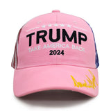 Trump 2024 Hat Make America Great Again Cap Donald Trump Take America Back MAGA USA Adjustable Baseball Hat (Take America Back Trucker 2.0)