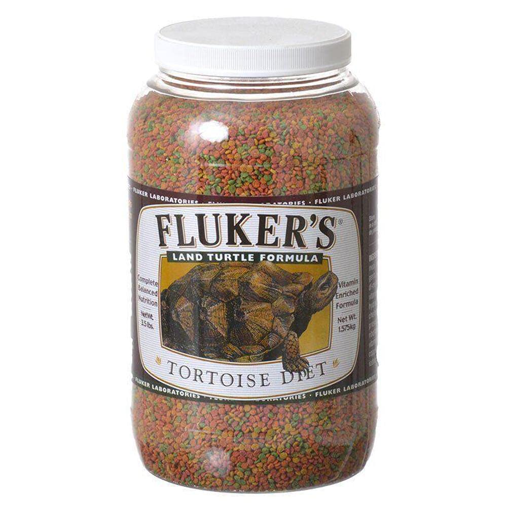 Fluker's Tortoise Diet, Small Pellet Food, Land Turtle Formula, 3.5 lbs.