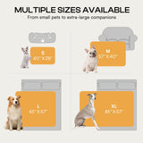 Luciphia Waterproof Dog Blanket for Large Dogs Washable Soft Sherpa Fleece Cat Blankets with 3D Jacquard Cozy Calming Reversible Bed Couch Protector Furniture Protection, Green White, 85x57 inch