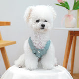 Breathable Spring and Summer Lace Dress for Small to Medium Dogs
