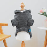 Small Dog Hooded Sweaters Puppy Cute Knitted Sweater Winter Clothes Dog Cute Christmas Knitwear Cat Lightweight Warm Hoodies Outfits Chihuahua Sweater Yorkie Teacup Birthday Holiday Dog Clothes