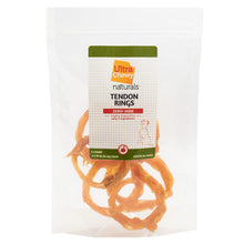 Load image into Gallery viewer, Ultra Chewy Turkey Tendon Rings for Dogs - Premium All-Natural Tendons, Hypoallergenic Treats, Easy to Digest, Alternative to Rawhide (6 Pack)
