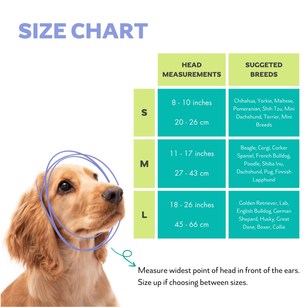 Zoo Snoods Fox Costume - Knit Dog Snood Ear Wrap for Pets, Warm Neck Cover for Halloween and Winter (Small)