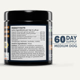 Four Leaf Rover Dog Liver Support - with Organic Milk Thistle & Mushrooms - with Kidney Support - Detox & Cleanse - Veterinarian Formulated
