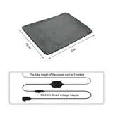 GeerDuo Dog Heating Mat, 22x18in Waterproof Pet Pad for Dogs Smart Thermostat Switch, Whelping Supplies Heated Dog Bed, Puppy Heating Pad Mat