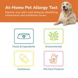 TotalVet Dog Allergy +1000 Food & Nutritional Sensitivity Test, Pet Intolerance Kit at Home — Advanced Complement to DNA Tests for Complete Pet Wellness