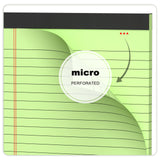 5pcs Small Note Pads 5x8 Notebook College Ruled Legal Pads Color Notepads 5 Pack Study Back Writing Pads 5 x 8 Perforated Narrow Ruled Pads of Paper for School & Office Supplies 30 Sheets/Pack