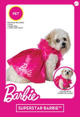 Barbie Superstar Dog Costume, Medium for Small Dogs