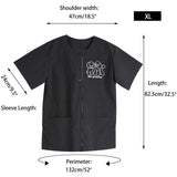 Noverlife Short Sleeves Pet Grooming Work Clothes with Full Zipper, XL Size, Splash Proof Anti-Static Pets Beautician Smock, Dog Cat Groomer Cosmetologist Uniforms for Pet Shop Men Women