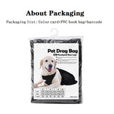 Dog Drag Bag for Paralyzed Rear Legs- Dog Wheelchair Alternative ，Protects Chest and Limbs (Medium)