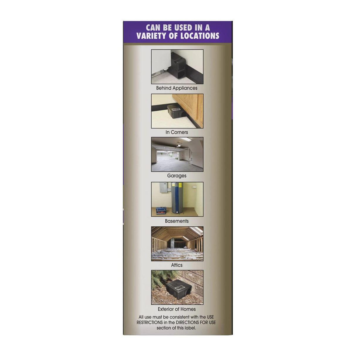 Tomcat Advanced Brand Rat & Mouse Bait with Refillable Station, Indoor and Outdoor Use, 1 Station and 12 Poison Block Refills