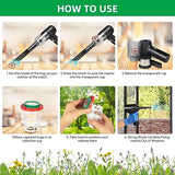 Fruit Fly Catcher Handheld Bug Vacuum Catcher with 9000PA&LED, Lightweight Rechargeable Insect Traps Indoor Outdoor Bug Vacuum Bug Moth Gant Cockroach Small Spider Catcher and Release with Insect Cage