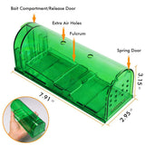 Home and Country USA Humane Mouse Trap. Our Catch and Release Mouse Traps are Designed as a Live Mouse and Rat Trap for Those who Want to Remove mice The Right Way. (Large and Small)(2 Small)