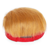 Trump 2024 Hat with Hair,Donald Trump Make America Great Again Wig Hat Embroidered Ultra Adjustable MAGA Baseball Cap (Red MAGA Hat with Hair)