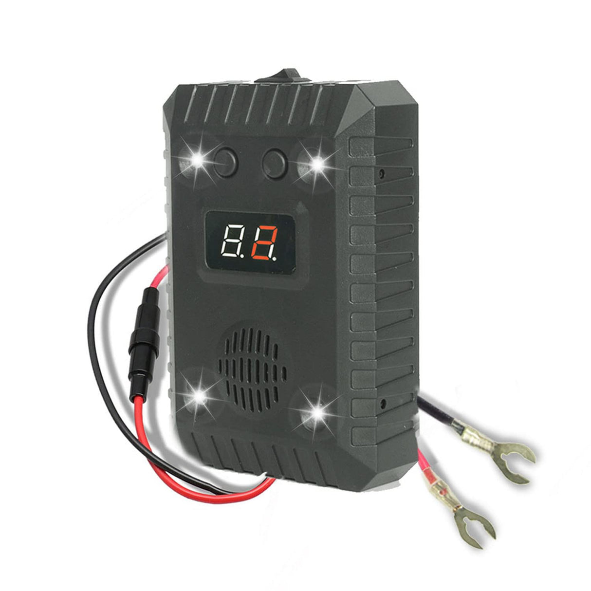 Under Hood Animal Repeller, Rodent Repellent Ultrasonic, Battery Operated, Rat Deterrent, Keep Mice Away from Car, with Ultrasounds and LED Strobe Lights, Vehicle Pest Control, Rodent Defense