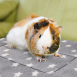 Tierecare 5PCS Guinea Pig Bed Soft Rabbit Bedding Cage Liner Warm Bunny Mats Pee Pads Fleece Blanket Plush Hamster Sleep Beds Ferret Squirrel Hedgehog Rat