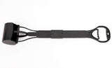 Mr. Peanut's 32" Tall Profile Pooper Scooper, Heavy Duty ABS Frame & Bin, Durable Double Spring Clamp, Lightweight Design, Simple One Step Assembly