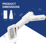 Portable Dog Hair Dryer with Brush – 300W, 3 Heat Settings, Professional, Overheat Protection for Small Medium Pets