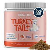 Fifth & Fido Turkey Tail Mushroom for Dogs – Turkey Tail for Dogs Mushroom Supplement with Immune Support for Lipoma, Lumps & Bumps – Premium Pet Vitamins and Supplements Made in USA, 100 Servings
