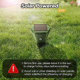 Mole Repellent for Lawns, Sonic Mole Repellent Solar Powered, Screw Gopher Snake Groundhog Vole Trap Outdoor with 3 Vibration Modes Anti-Adapt,Quiet,Chemical Free Mole Stakes Mole Trap for Lawns,4pcs