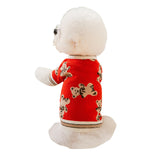 Dog Sweater for Small Dogs Cute Bear Pattern Doggie Clothes Winter Warm Puppy Coat Chihuahua Yorkie Holiday Birthday Outfits Halloween Christmas Small Dog Costume Fall Pet Cat Lightweight Sweaters
