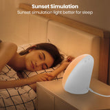 LASTAR Sun Lamp, 10,000 Lux Sunlight Lamp with 4 Color Temperatures & 5 Brightness Level & 60Min Timer, Touch Control Happy Lamp with Memory Function for Home/Office/Sleep