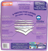 Hartz Home Protection Lavender Scented Dog Pads, 50 count, Super Absorbent & Won't Leak, Odor Eliminating