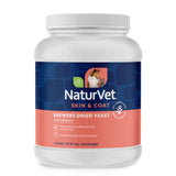 NaturVet – Brewer’s Dried Yeast Formula with Garlic Flavoring – Plus Vitamins – Supports Healthy Skin & Glossy Coat – Fortified with B-1, B-2, Niacin & Vitamin C – for Dogs & Cats (4 lb Powder)