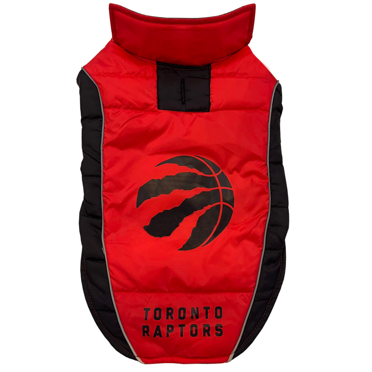 NBA Toronto Raptors Puffer Vest for Dogs & Cats, Size Small. Warm, Cozy, and Waterproof Dog Coat, for Small and Large Dogs/Cats. Best NBA Licensed PET Warming Sports Jacket