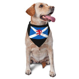 Lion Rampant Scotland Scottish Triangle Dog Bandana Scarf Accessories for Pet Bibs