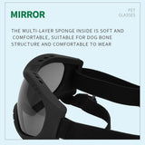 Dog Sunglasses,Doggles Anti-UV Protection,Pet Sunglasses with Adjustable Strap,Suitable for Motorcycle Car Driving Bike Riding Hiking Swimming Wind Dust Fog Dog Eye Protection