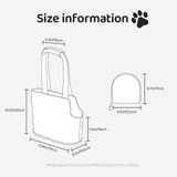 Custom Dog Carrier Purses Personalized Crossbody Puppy Carrying Bag Add Your Pet Photo Name Text Soft-Sided Sling Cat Pouch for Outdoor Hiking Traveling Subway Shopping (Style3)