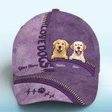 Pawfect House I Love Dogs More Than Humans - Dog & Cat Personalized Custom Hat, All Over Print Classic Cap - Gift for Pet Owners, Pet Lovers (1 Dog)
