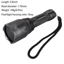 Load image into Gallery viewer, LUMENSHOOTER S3 365nm UV Flashlight with 3 LEDs, Powerful Blacklight Flashlights for Pet Urine Detection, Resin Curing, Rocks, Scorpion
