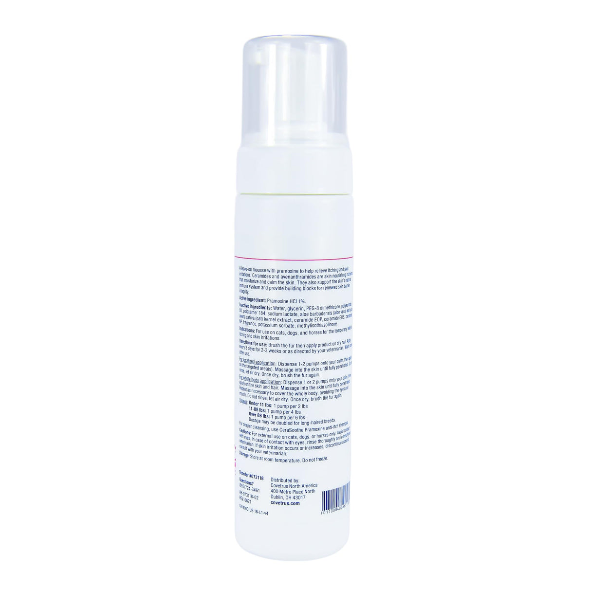 CeraSoothe® Pramoxine Anti-Itch Mousse 6.8oz