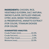 Wag Dog Treats, Chicken and Waffle Bites, 24 oz Resealable Pack of 1