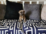 One Another Goods Waterproof Blanket, 60”x70” - Large Couch Cover for Dogs and Pets - Ideal for Picnics, Outdoor, Camping, Beach and More - Large, Washable Protector