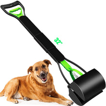 Load image into Gallery viewer, WOILIFE 32" Pooper Scooper for Large Small Dogs Heavy Duty, Long Handle Poop Scoop for Yard, Grass, Gravel, Dog Poop Grabber with High Strength Material and Durable Spring
