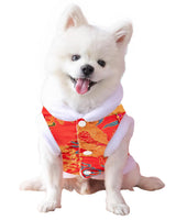 New Year Dog Costume Chinese Spring Festival Pet Clothes Vest of The Tang Dynasty Coat (X-Large)