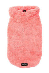 FuzzYard Turtle Teddy Super Soft Sweater Turtle Neck for Dogs with Drawstring (Peach, Size 2)