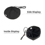 MANON ROSA Dog Beret Hat Military Style– Adjustable Halloween Pet Costume Cap Hair Accessory Photo Prop for Small & Medium Dogs Puppies Cats Kittens (Black,Medium)