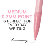 BIC Xtra-Smooth Pastel Mechanical Pencils with Erasers, Medium Point (0.7mm), 24-Count Pack, Bulk Mechanical Pencils for School or Office Supplies