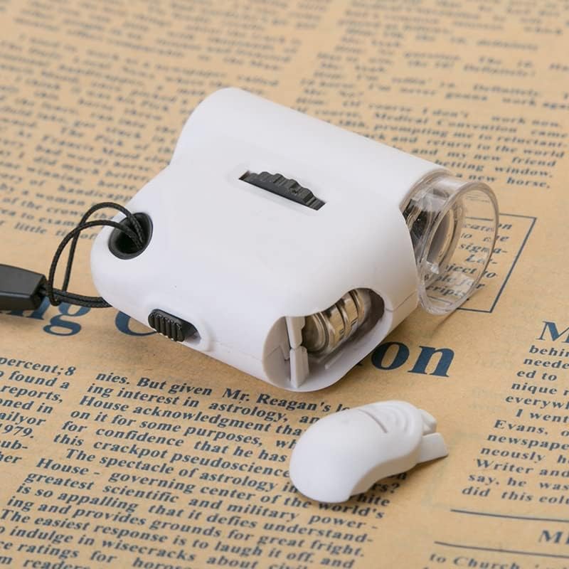Microscope Accessories Kit - LED Light Microscope - TH-7004C - HD - White - Plastic - 55x Magnification