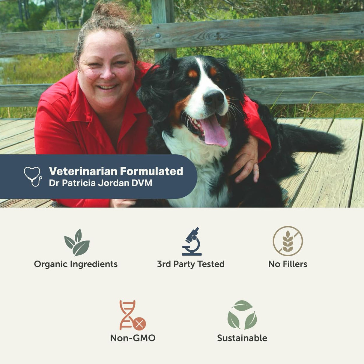 Four Leaf Rover Dog Liver Support - with Organic Milk Thistle & Mushrooms - with Kidney Support - Detox & Cleanse - Veterinarian Formulated