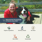Four Leaf Rover Dog Liver Support - with Organic Milk Thistle & Mushrooms - with Kidney Support - Detox & Cleanse - Veterinarian Formulated